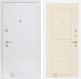 Дверь Лабиринт TRENDO 03 — Крем софт